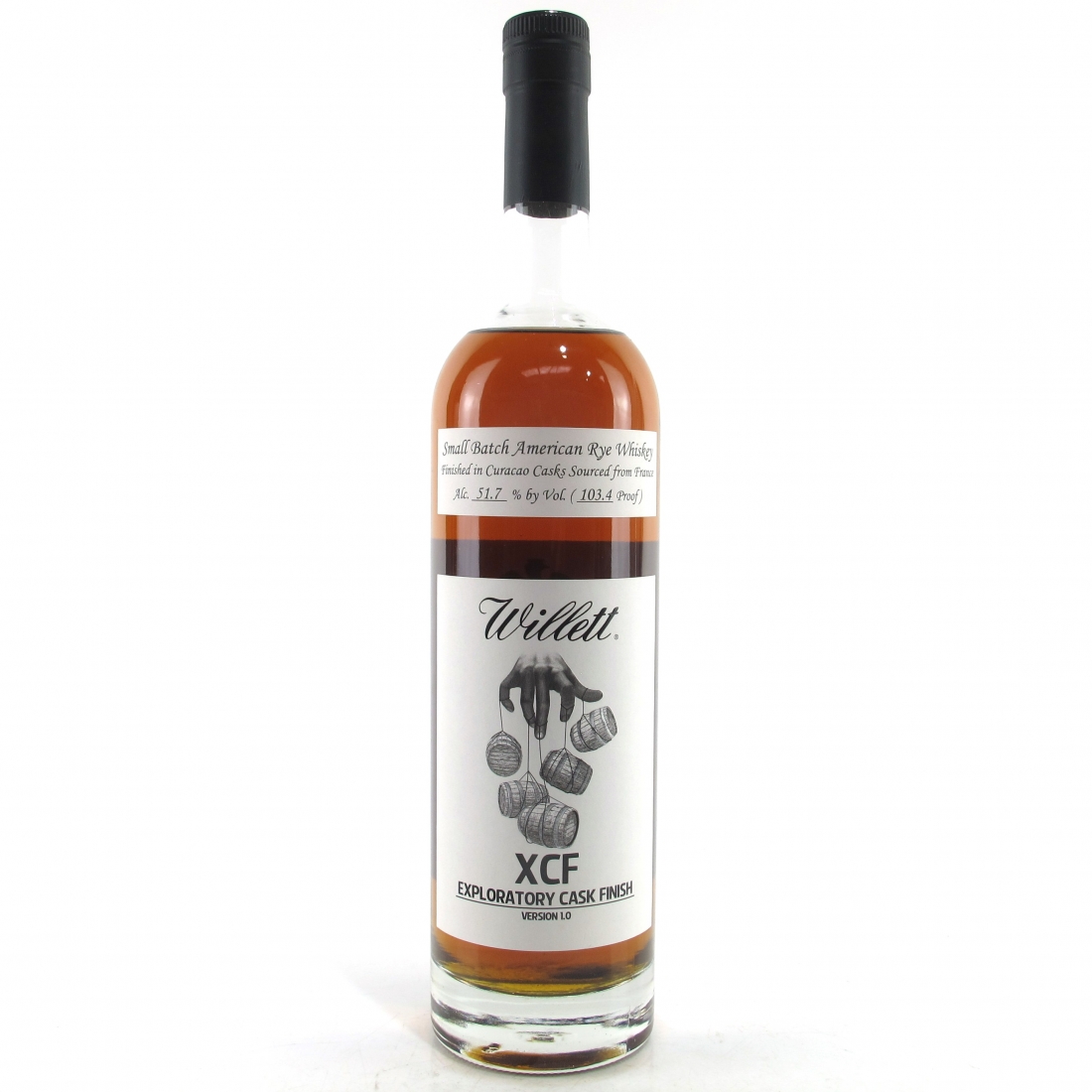 Willett Xcf Exploratory Cask Finish Rye Version 1 0 Curacao Casks Whisky Auctioneer