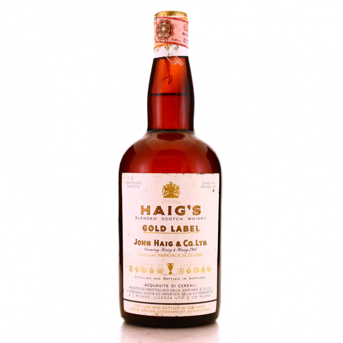 Haig's Gold Label 1960s Whisky Auctioneer