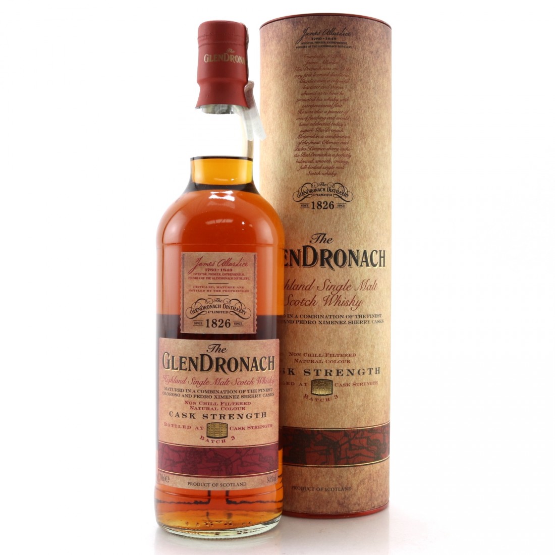 Glendronach Cask Strength Batch #3 | Whisky Auctioneer