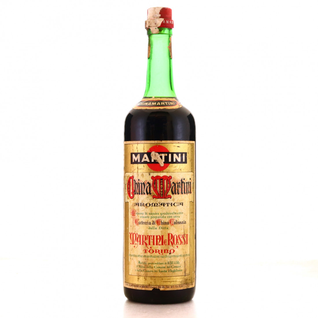 Martini and Rossi China Martini 1 Litre 1970s Whisky Auctioneer