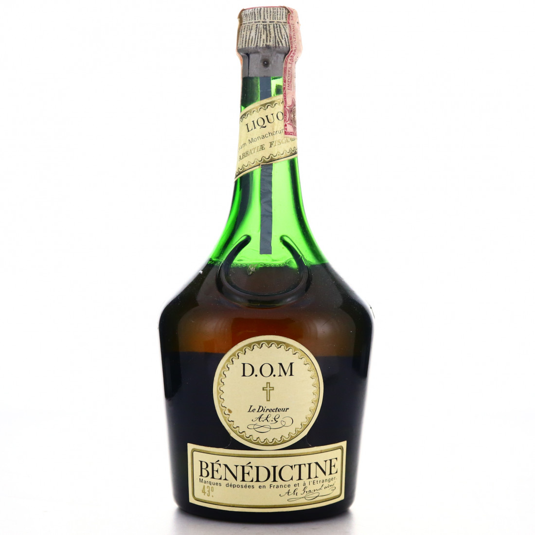 Benedictine D.O.M Liqueur Whisky Auctioneer
