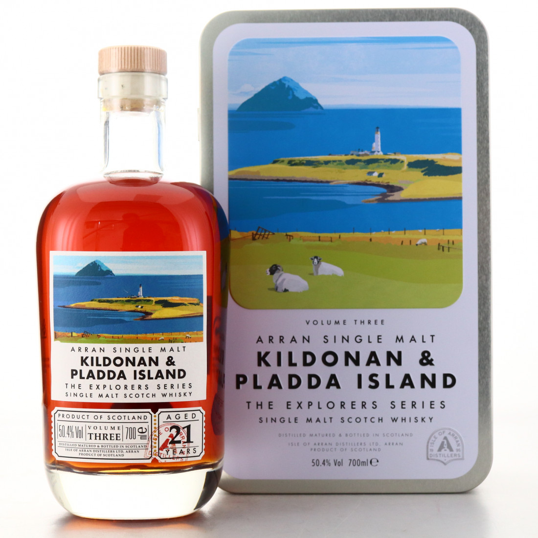 Arran 21 Year Old The Explorers Series Volume 3 / Kildonan and Pladda