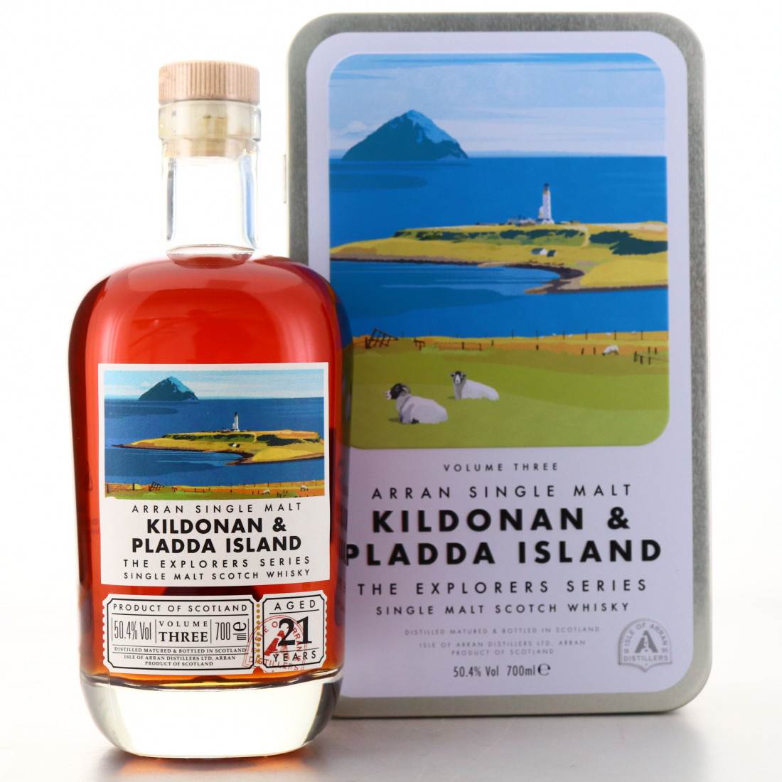 Arran 21 Year Old The Explorers Series Volume 3 / Kildonan and Pladda