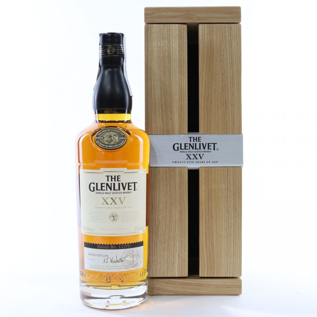 Glenlivet 25 Year Old Whisky Auctioneer