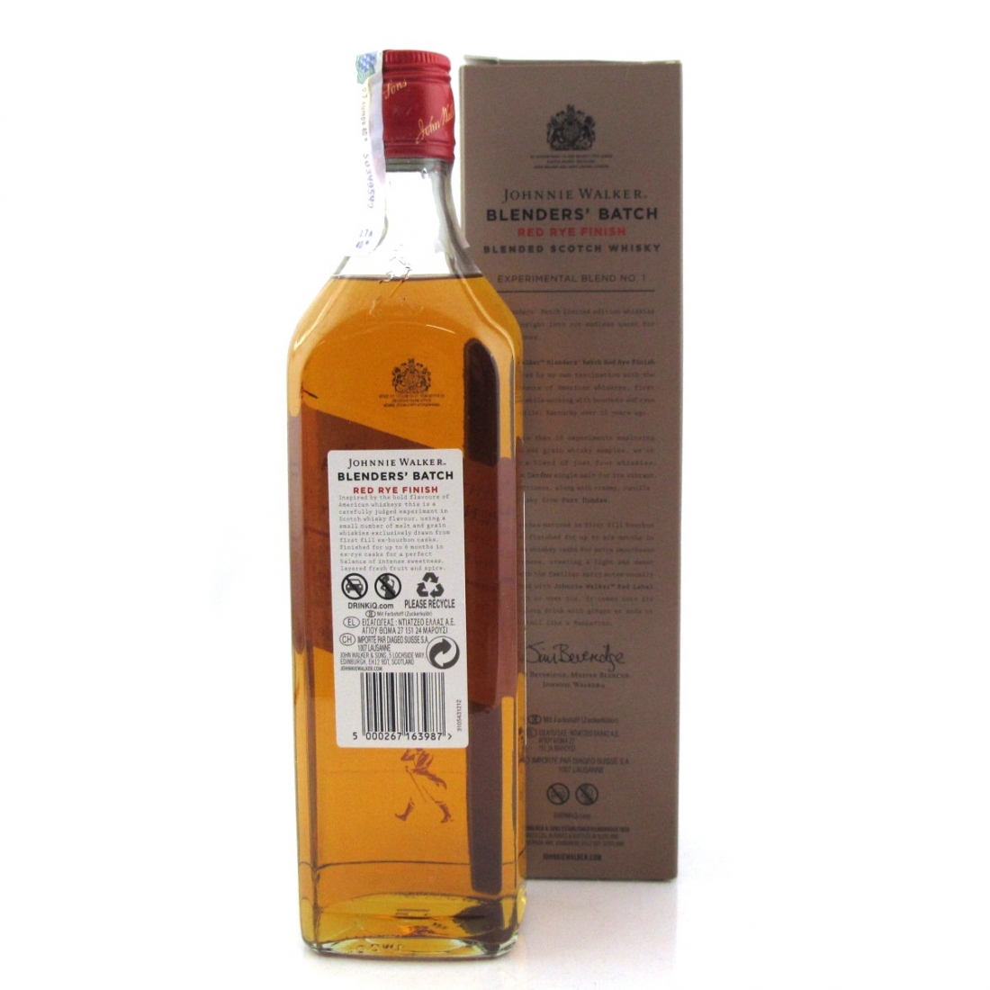 Johnnie Walker Blenders' Batch 1 / Red Rye Finish Whisky Auctioneer