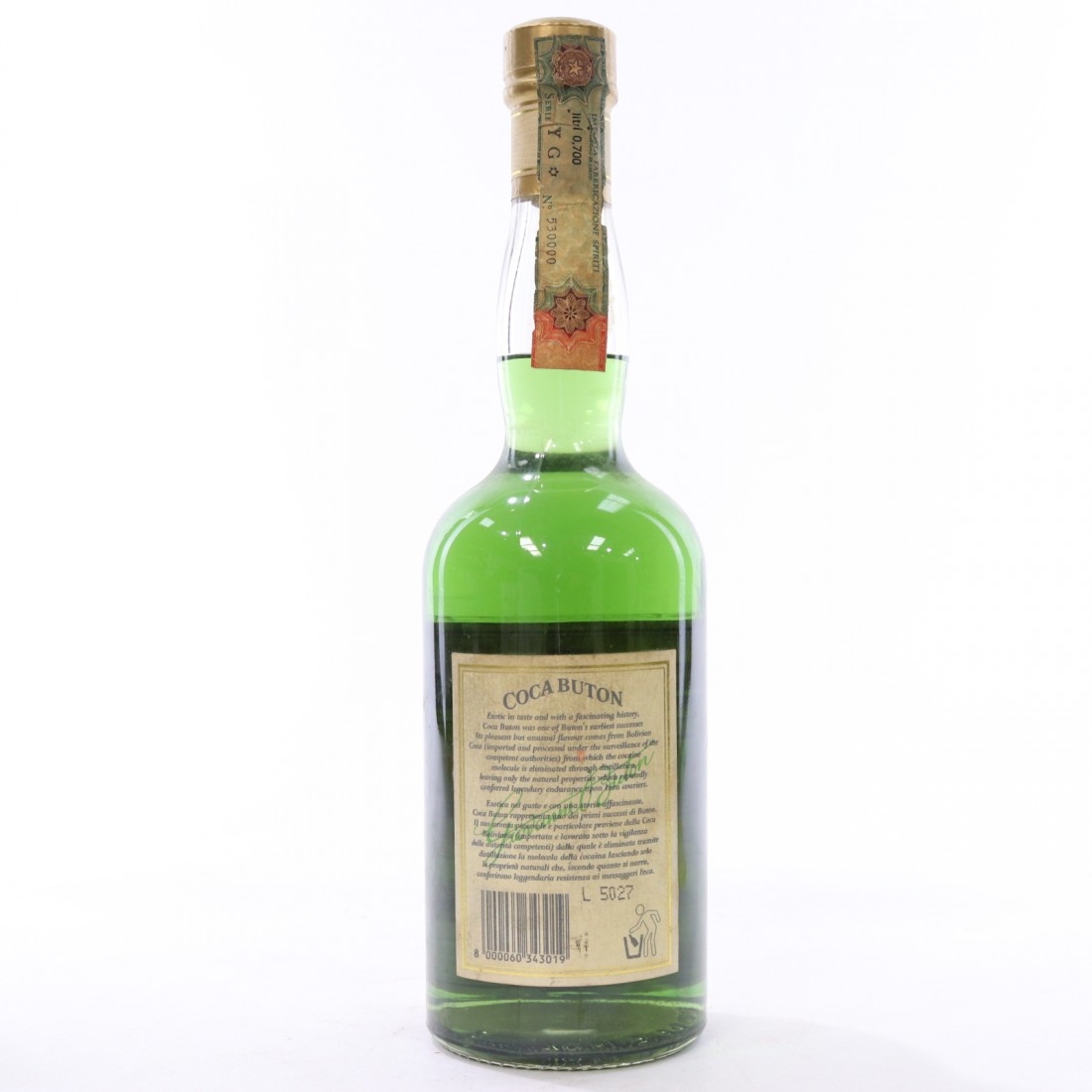 Coca Buton Liquore Whisky Auctioneer