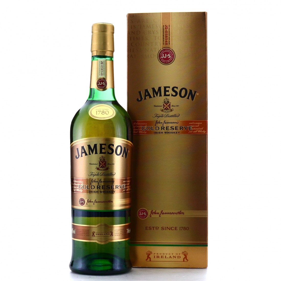 Jameson Gold Reserve Whisky Auctioneer