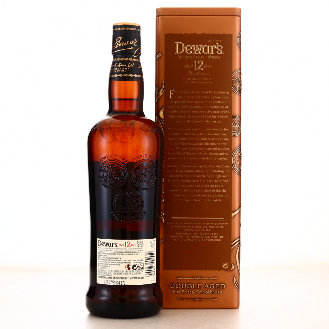 Dewar's 12 Year Old Special Reserve Whisky Auctioneer