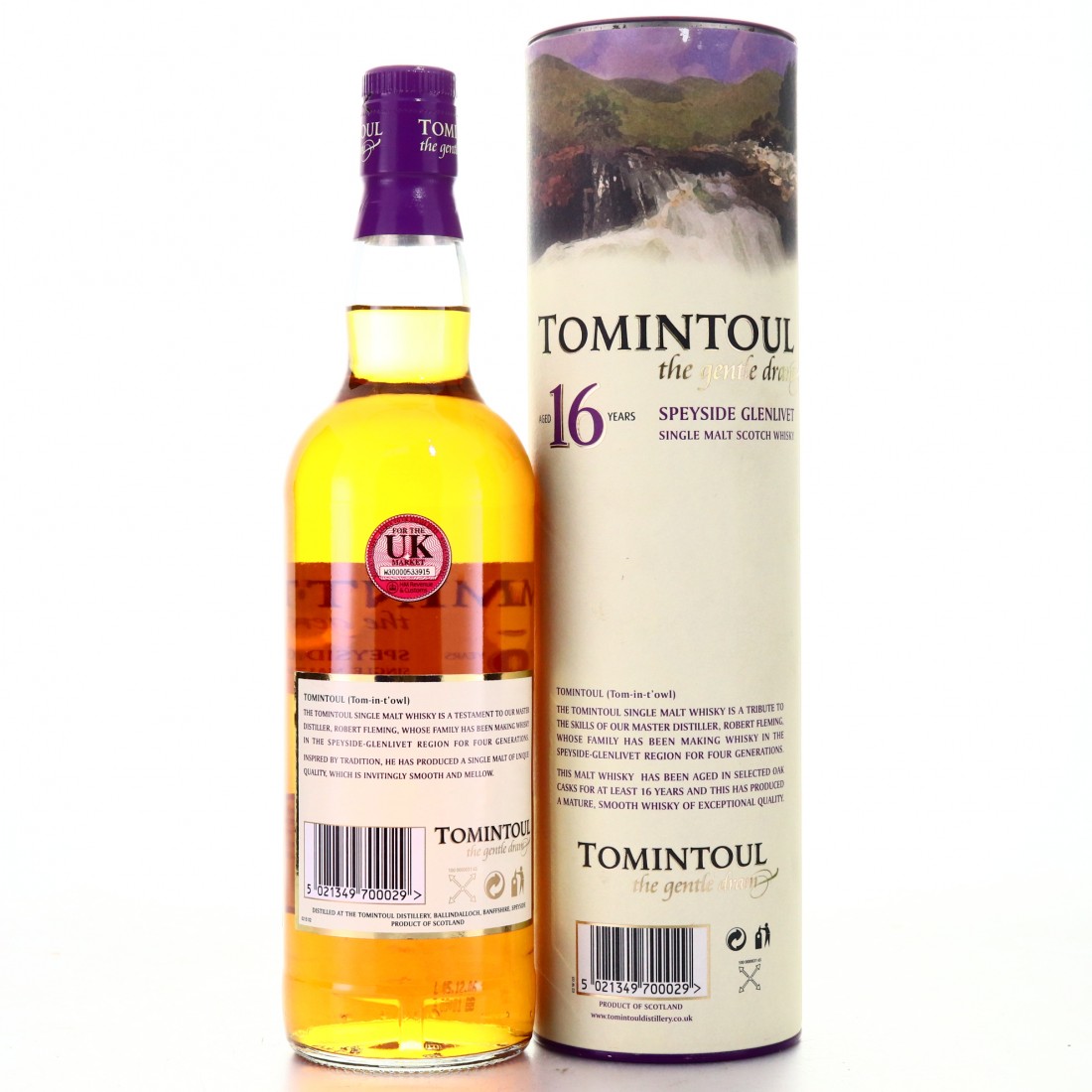 Tomintoul 16 Year Old Whisky Auctioneer