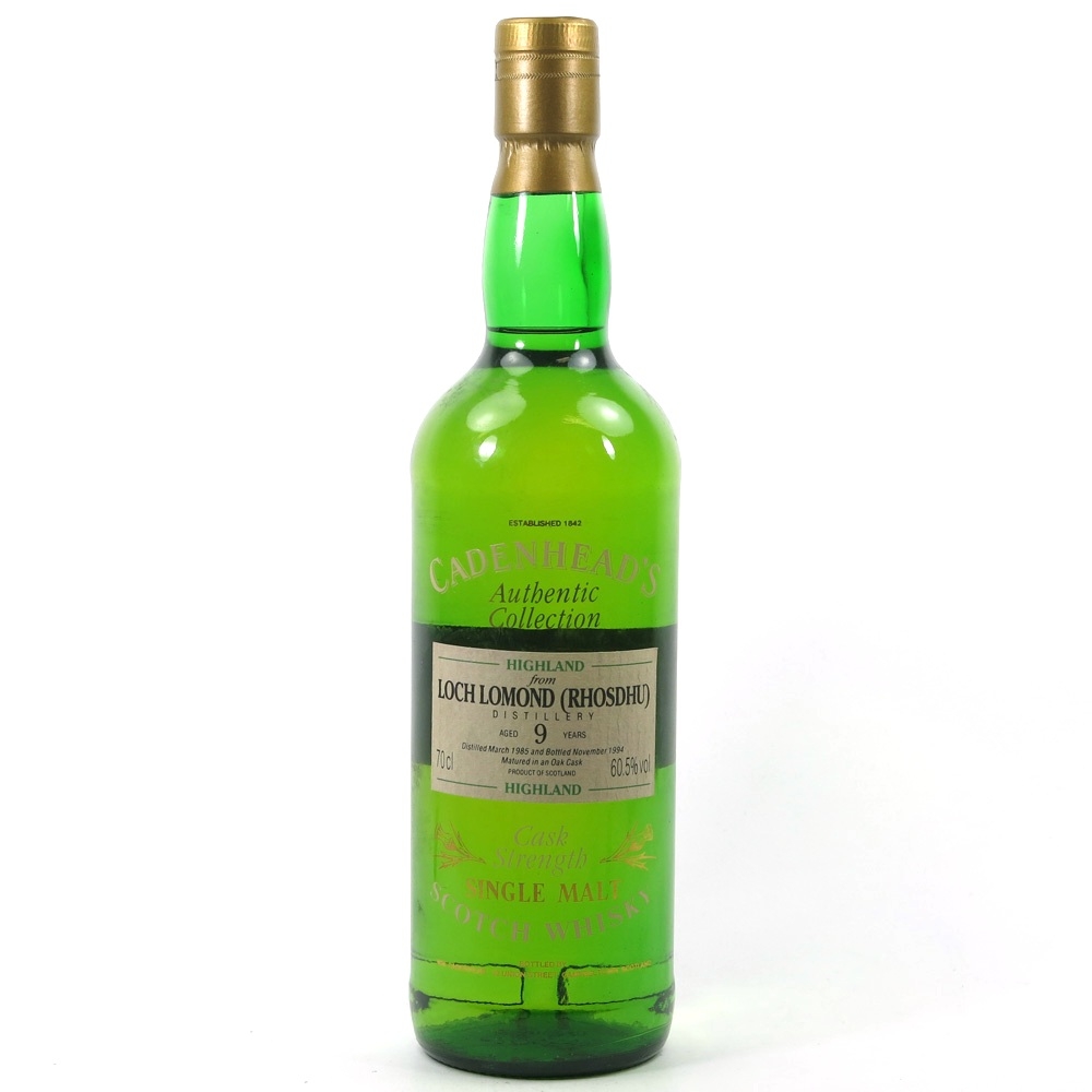 Loch Lomond / Rhosdhu 1985 Cadenhead's 9 Year Old