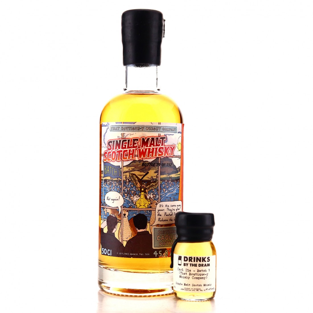 Caol Ila That Boutique Y Whisky Company Batch 1 With Sample Whisky Auctioneer