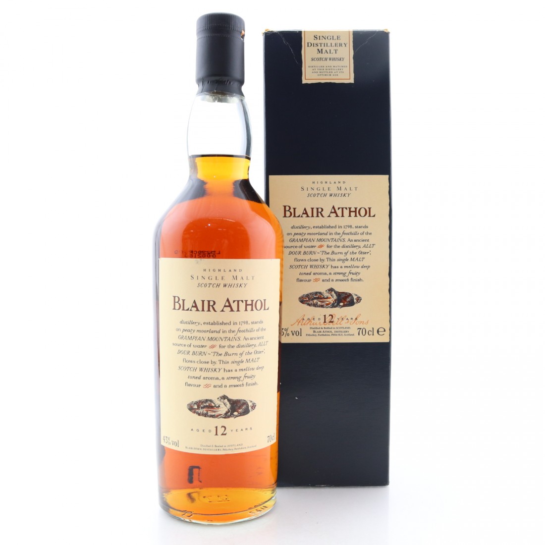 Blair Athol 12 Year Old Flora and Fauna Whisky Auctioneer
