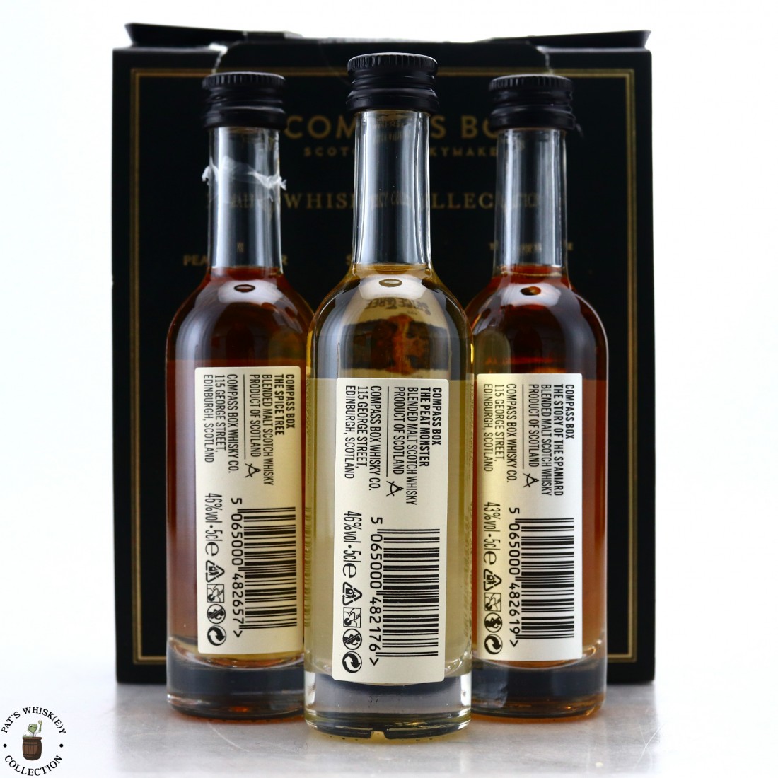 Compass Box Malt Whisky Collection Miniatures x 3 Whisky Auctioneer