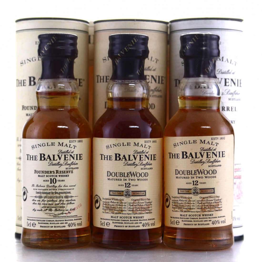 balvenie mini bottles