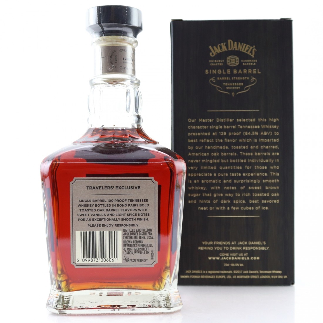 Jack Daniel's Single Barrel 100 Proof Whisky Auctioneer