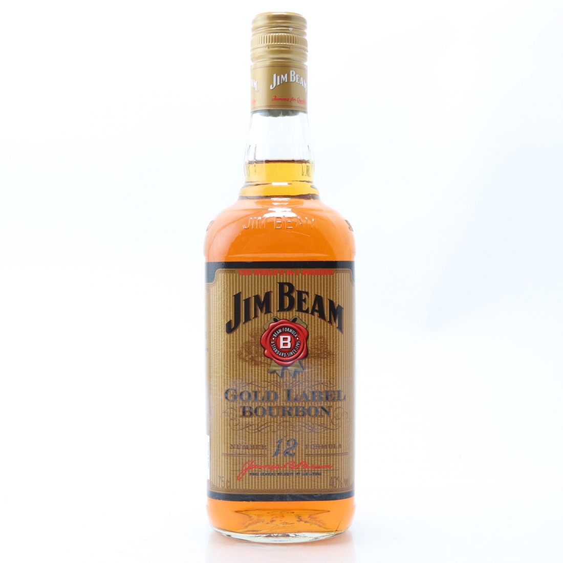 Jim Beam Gold Label Bourbon Whisky Auctioneer