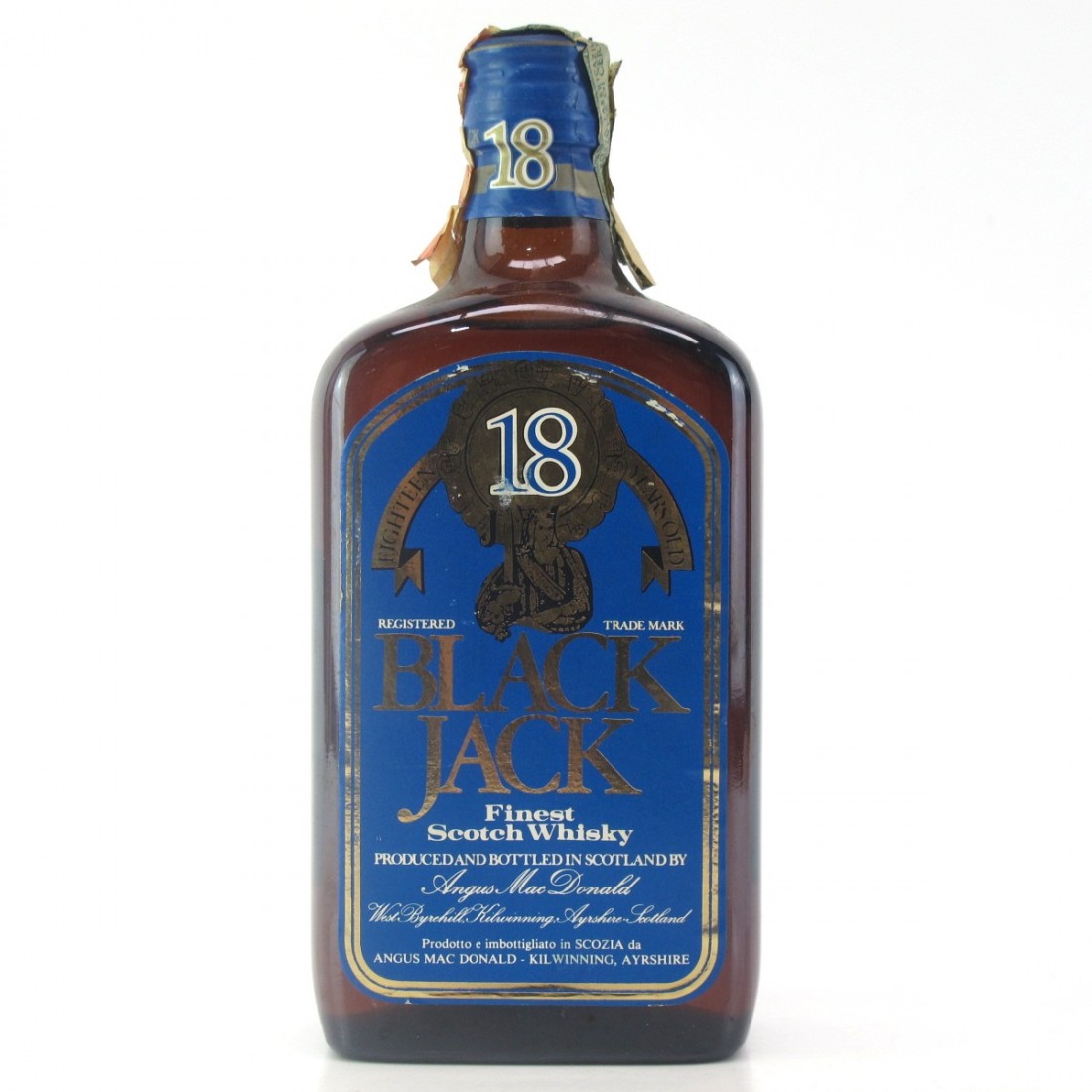 Black Jack 18 Year Old Scotch Whisky Whisky Auctioneer