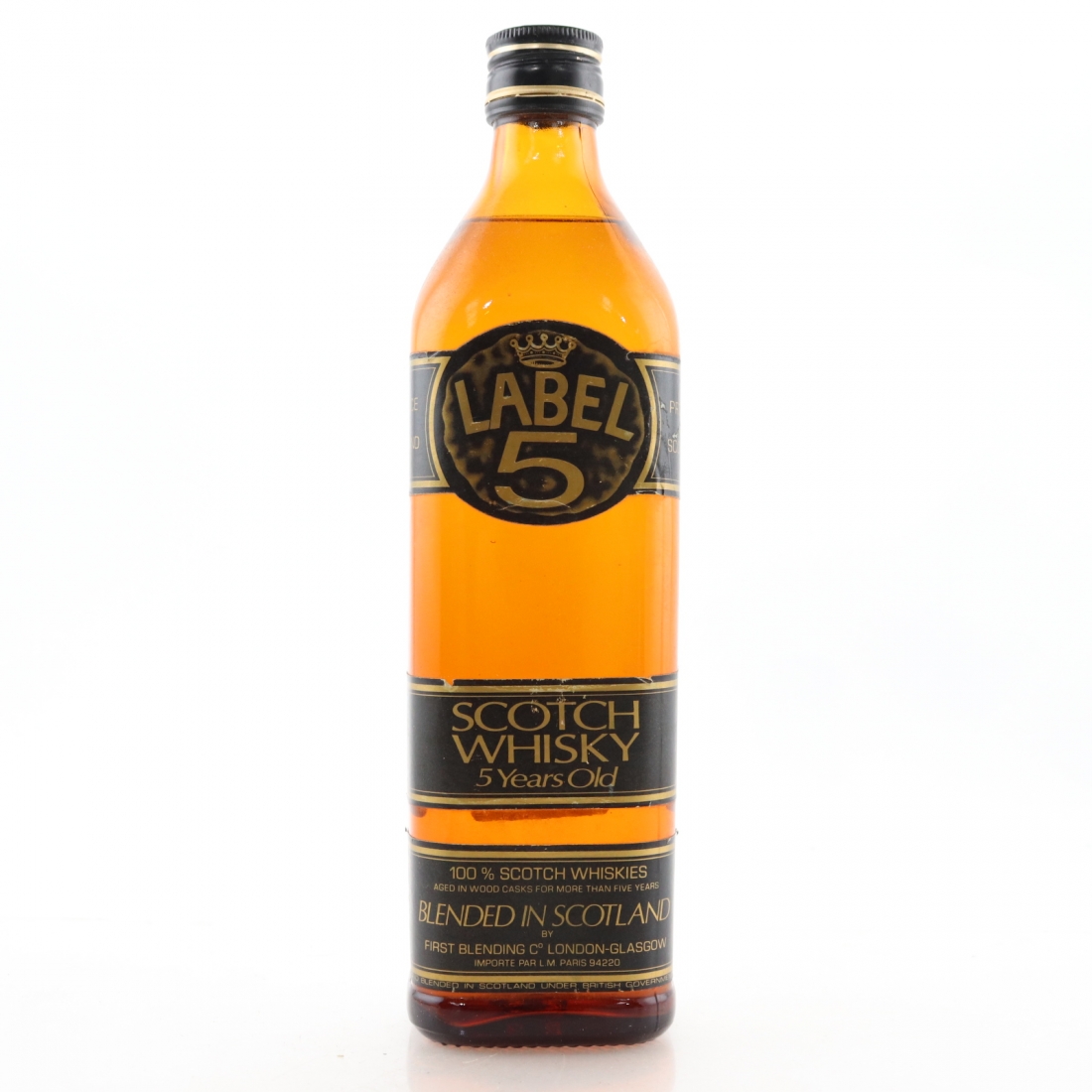 Label 5 Scotch Whisky 1970s Whisky Auctioneer
