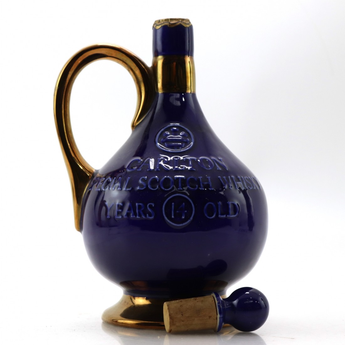 掘り出し物　古酒　カールトン 14年 青陶器 750ml 掘り出し物 古酒 カールトン 14年 青陶器 750ml