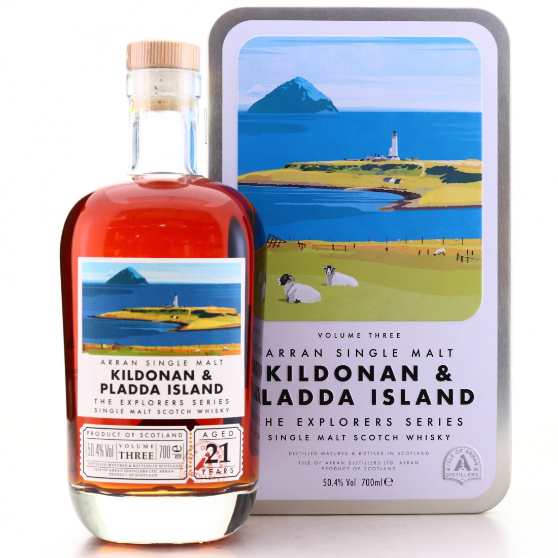 Arran 21 Year Old The Explorers Series Volume 3 / Kildonan and Pladda