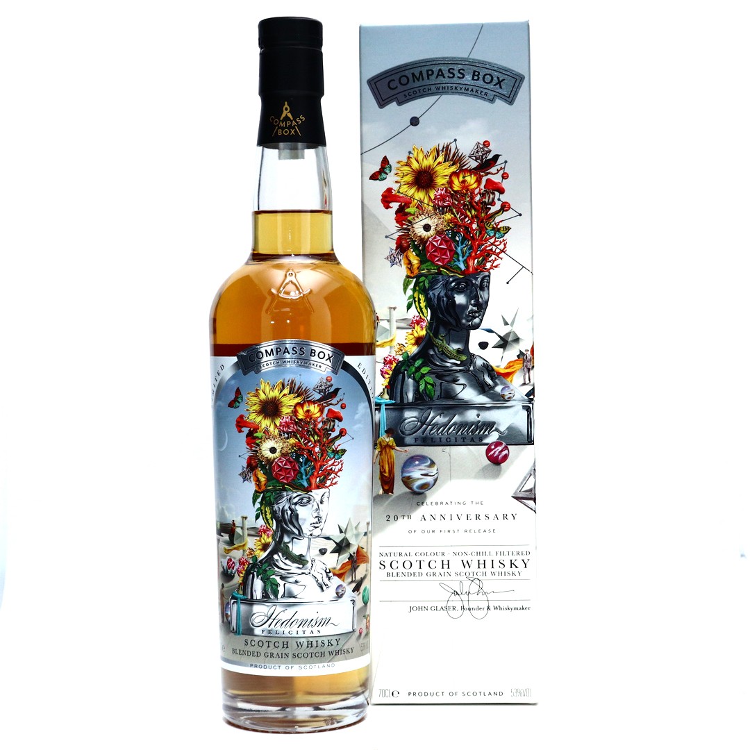 Compass Box Hedonism Felicitas / 20th Anniversary Whisky Auctioneer