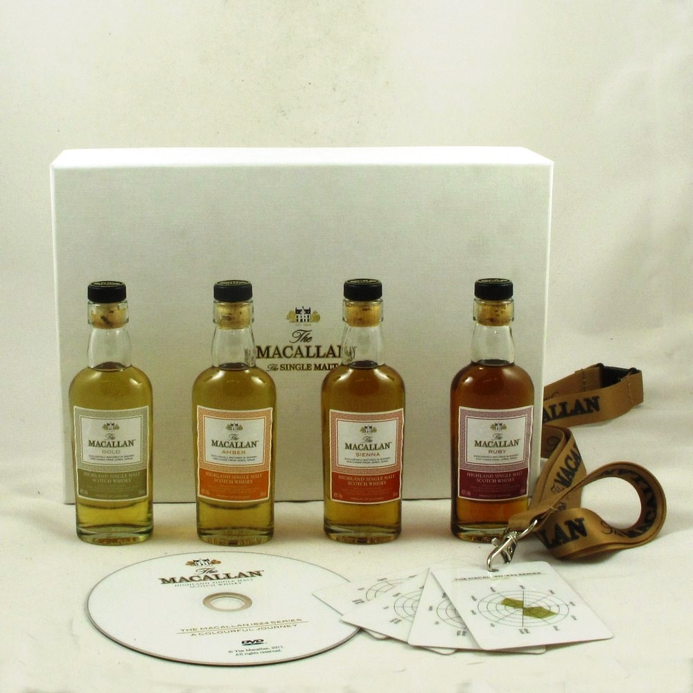 Macallan 1824 Sample Pack 4 x 5cl Whisky Auctioneer